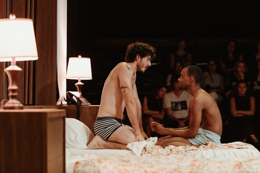 Matisse Ratron-Neal and Terry Bell in "The Pass."
