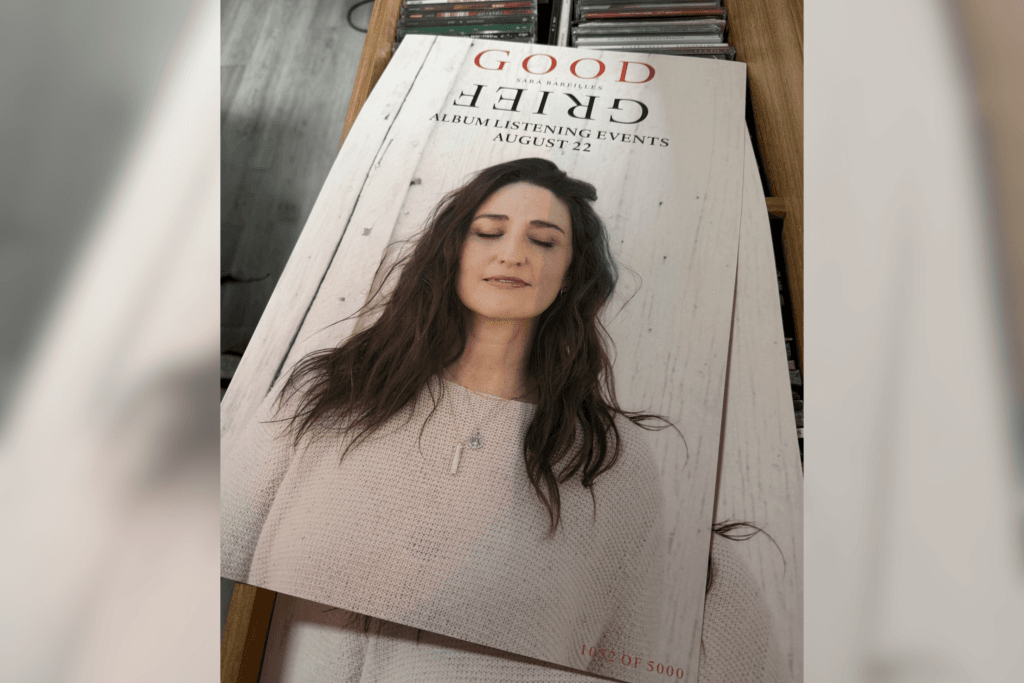 How a Sara Bareilles 'Good Grief' listening event hit home - 1 Minute Critic