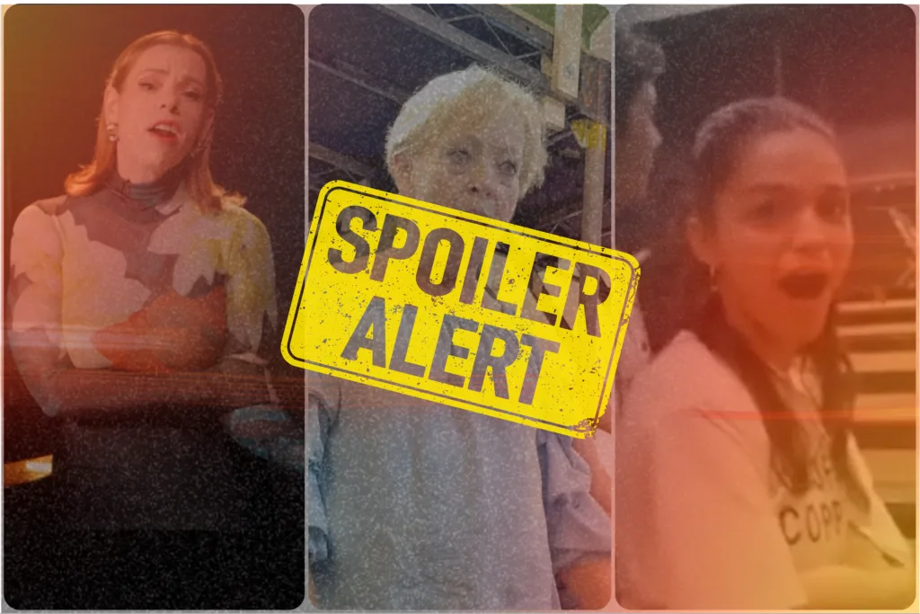Film stills from "City of Angels," "Kimberly Akimbo" and "Evita."