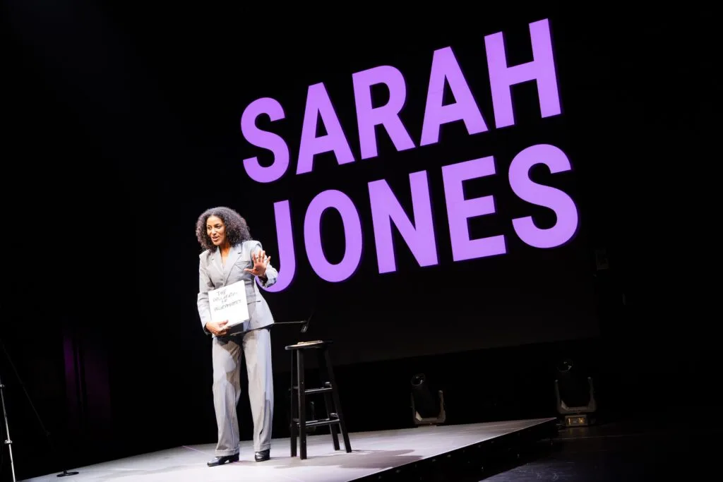 Sarah Jones in "America, Who Hurt You?"