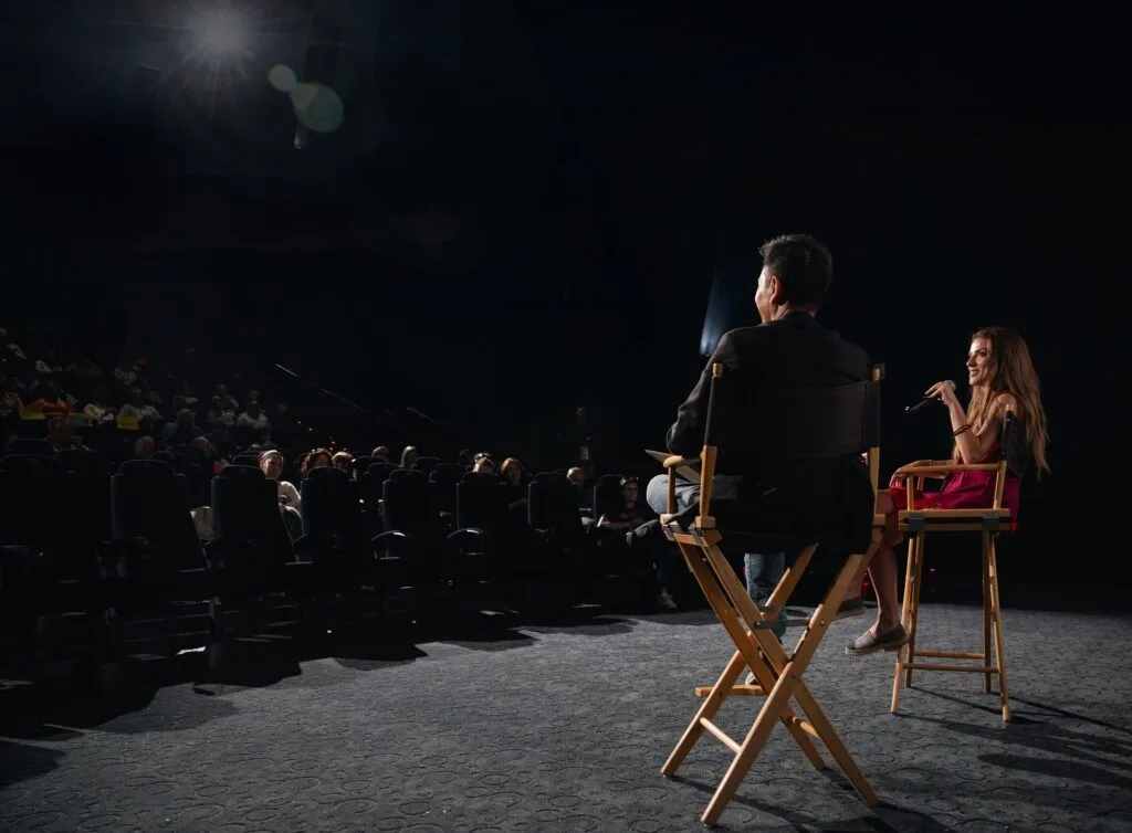 A speaker panel at the San Diego International Film Festival.