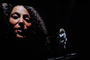 Sarah Jones in "America, Who Hurt You?"