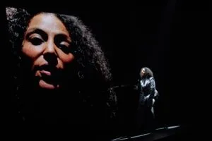 Sarah Jones in "America, Who Hurt You?"