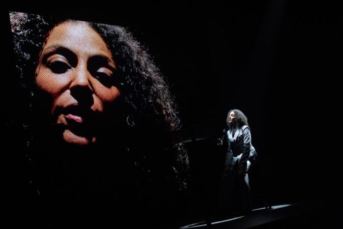 Sarah Jones in "America, Who Hurt You?"