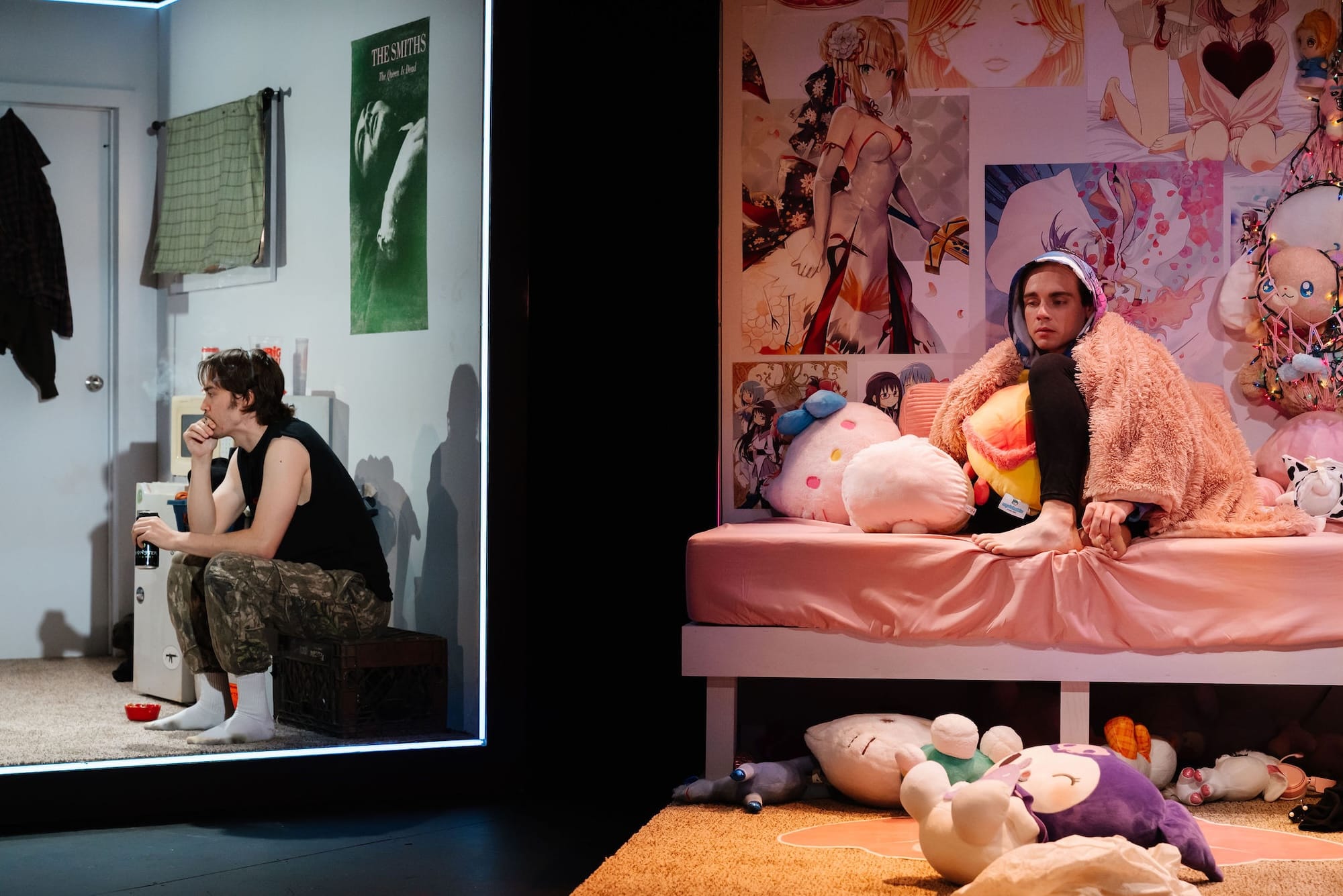 Zachary Desmond and Christopher Dylan White in Else Went's "Degenerates."