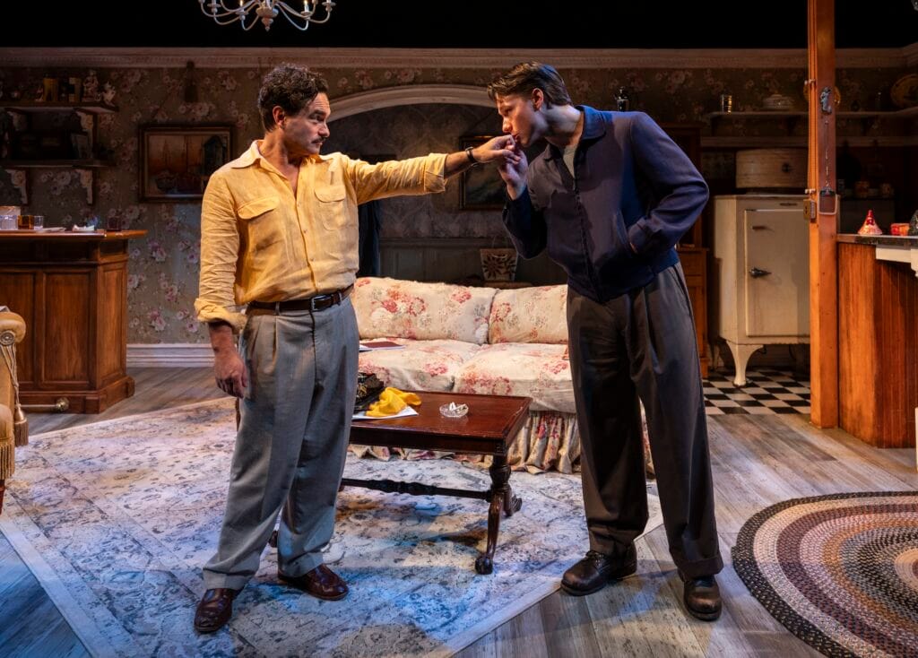 Johnny Galecki and Jacob Moskovitz in "Kowalski."