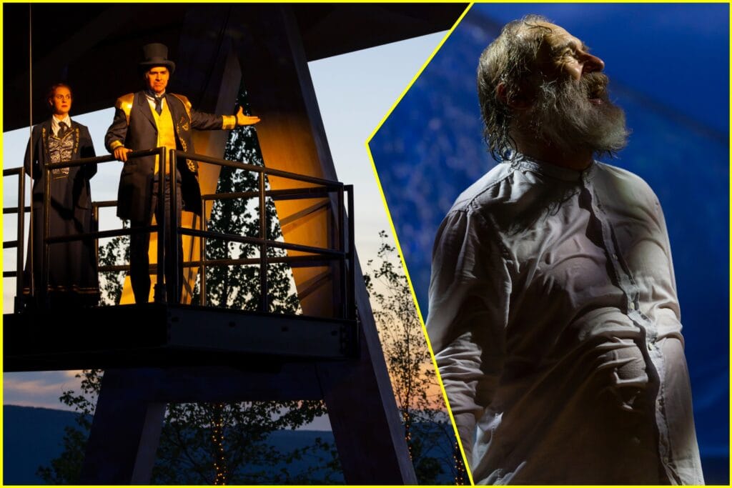 "As You Like It' and "King Lear" at Hudson Valley Shakespeare.