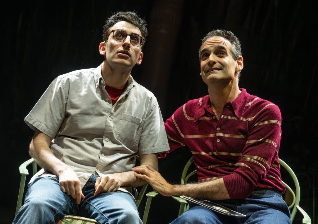Ryan J. Haddad and Jonathan Raviv in "Good Time Charlie."