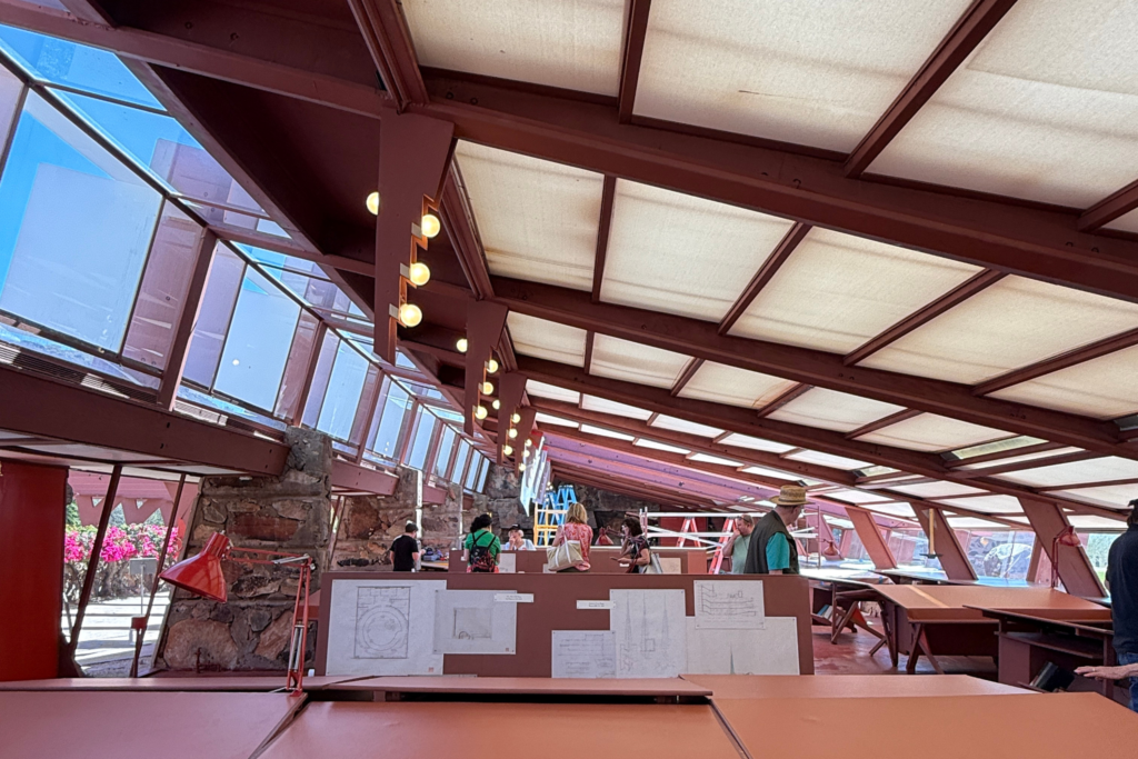 Frank Lloyd Wright's Taliesin West.