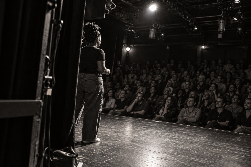 Behind the scenes of the United Solo Theatre Festival.