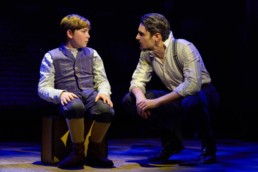 Henry Witcher and Bobby Conte in "Copperfield!"