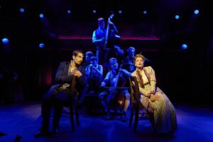 Bobby Conte, Cathryn Wake, and the cast of "Copperfield!"