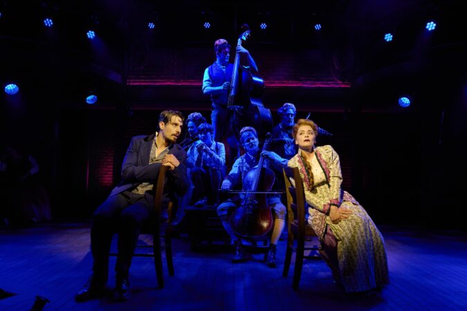 Bobby Conte, Cathryn Wake, and the cast of "Copperfield!"