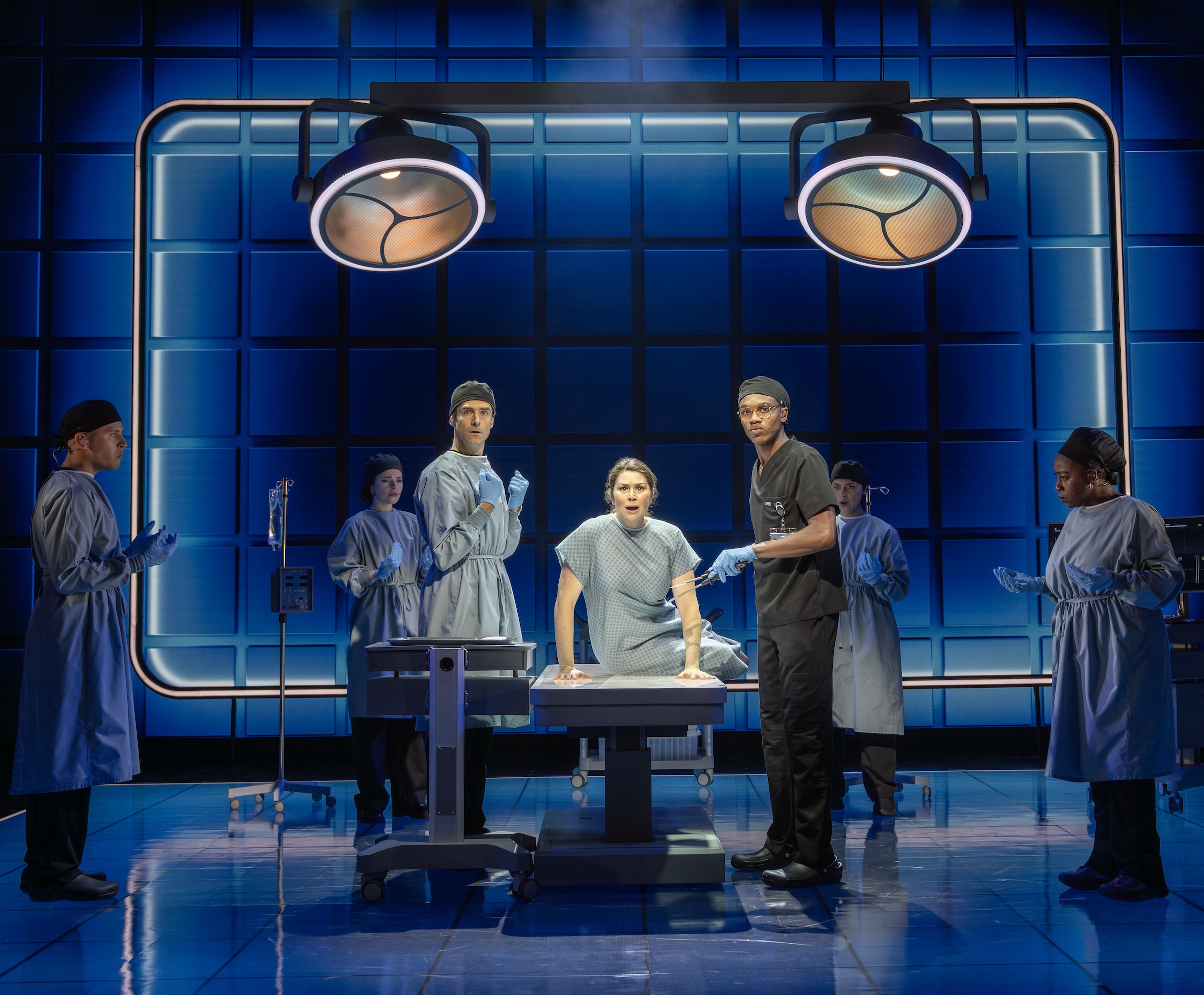 The cast of Roundabout Theatre Company's "The Heart."