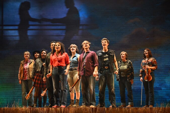 The cast of Ogunquit Playhouse's world premiere musical, "Small Town."