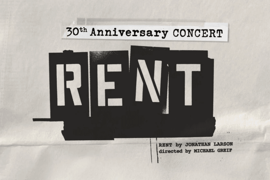 RENT 30th anniversary concert logo