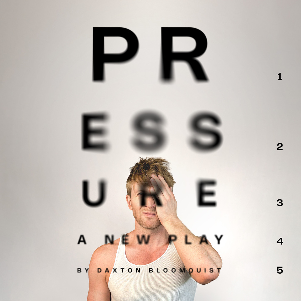 key art for United Solo show "Pressure" starring Daxton Bloomquist
